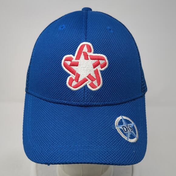 Republic Services Logo Snapback Mesh Back Trucker Hat Blue One Size - Picture 2 of 7